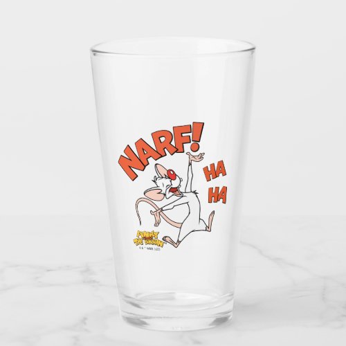 Pinky and the Brain  Pinky Narf Glass