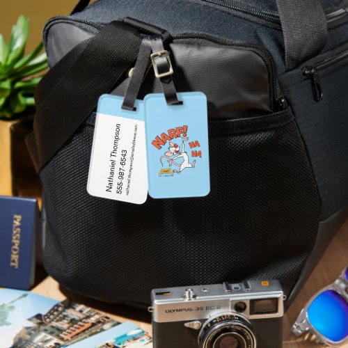 Pinky and the Brain  Pinky Narf Luggage Tag
