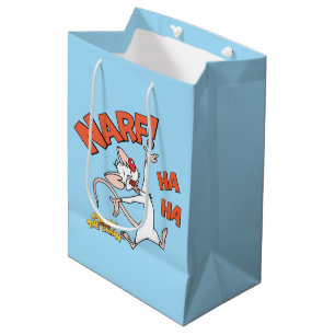 Pinky and the Brain   Pinky "Narf!" Medium Gift Bag