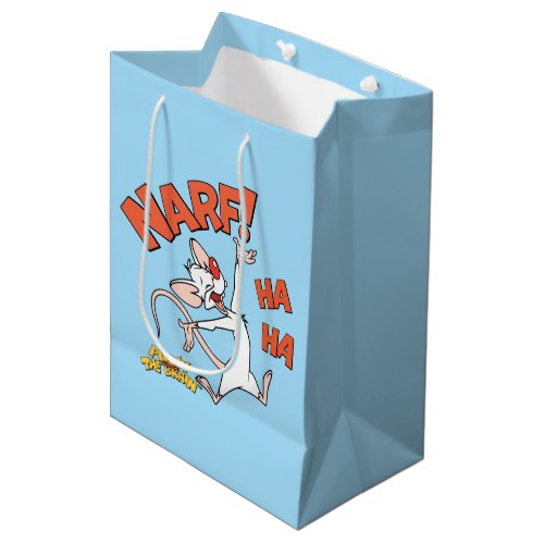 Pinky and the Brain  Pinky Narf Medium Gift Bag