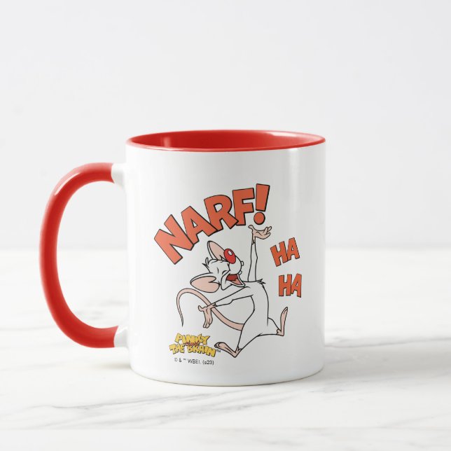 Pinky and the Brain | Pinky "Narf!" Mug (Left)
