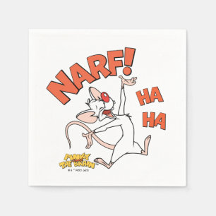 Pinky and the Brain Pinky "Narf!" Napkins