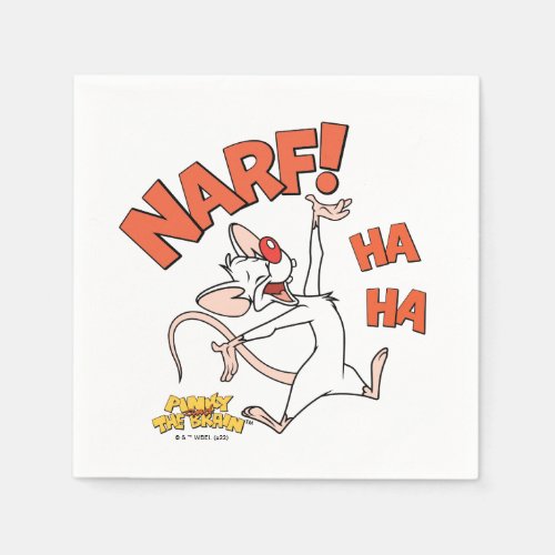 Pinky and the Brain  Pinky Narf Napkins