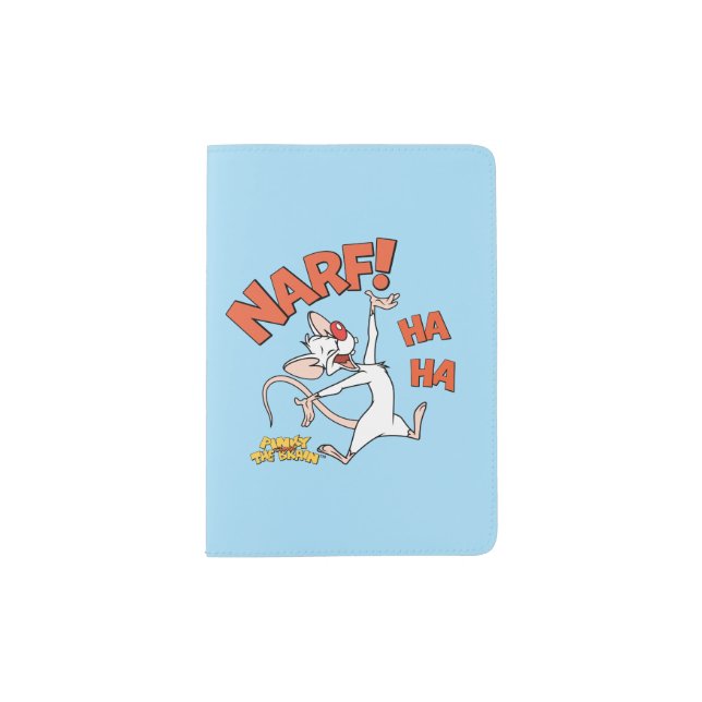 Pinky and the Brain | Pinky "Narf!" Passport Holder (Front)