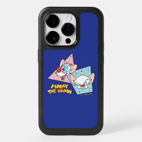 Pinky and the Brain  Retro Character Graphics OtterBox iPhone 14 Pro Case