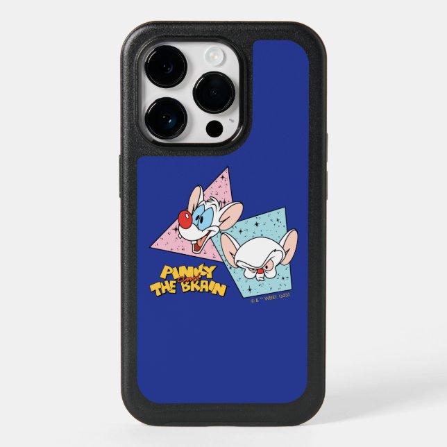 Pinky and the Brain | Retro Character Graphics Otterbox iPhone Case (Back)