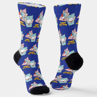 Pinky and the Brain | Retro Character Graphics Socks