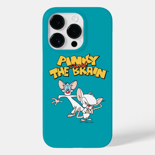 Pinky and the Brain | Show Logo Case-Mate iPhone Case (Back)