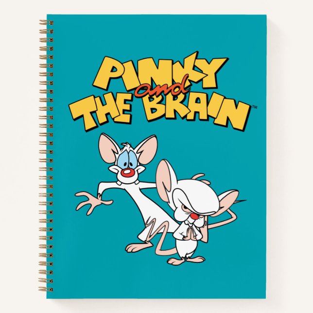 Pinky and the Brain | Show Logo Notebook (Front)