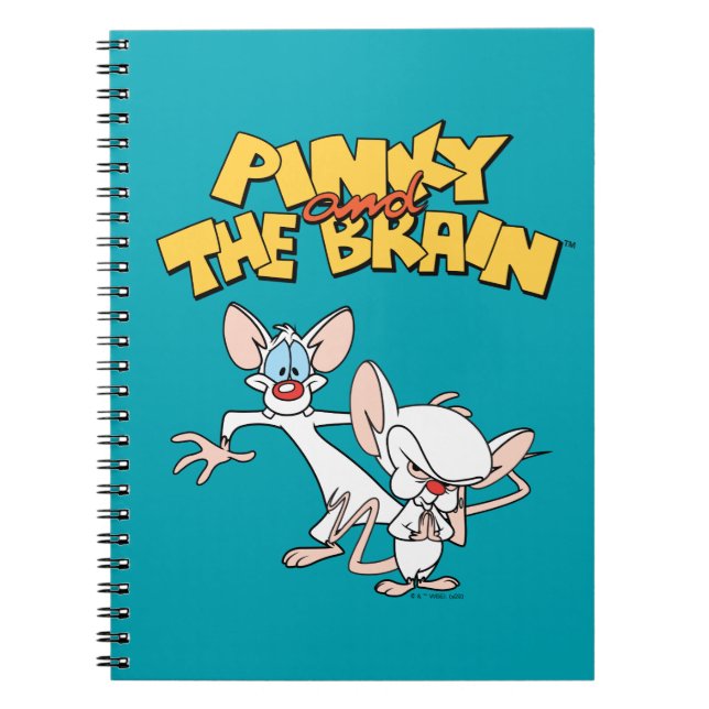 Pinky and the Brain | Show Logo Notebook (Front)