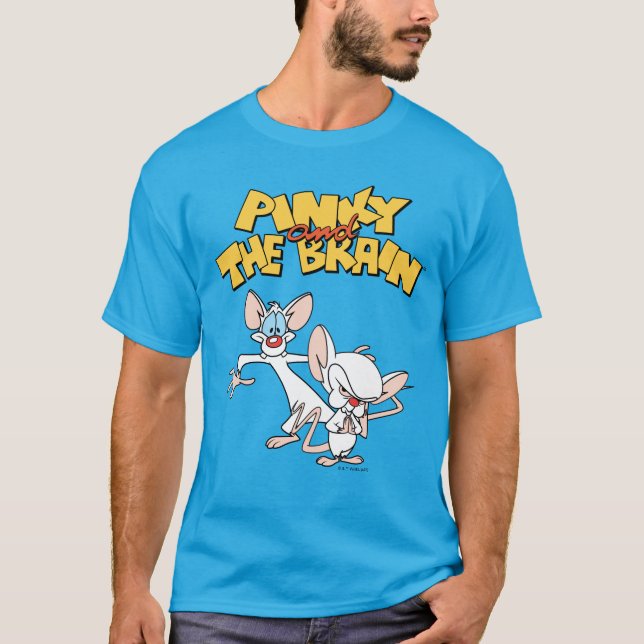 Pinky and the Brain | Show Logo T-Shirt (Front)
