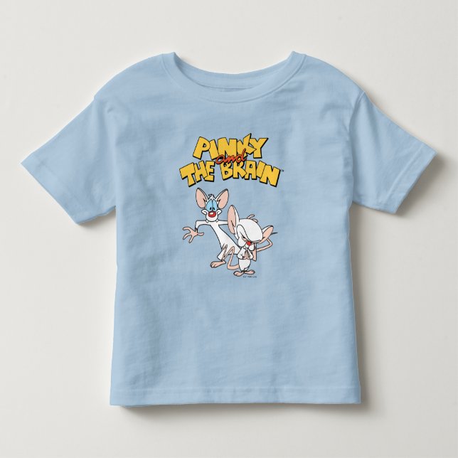 Pinky and the Brain | Show Logo Toddler T-shirt (Front)