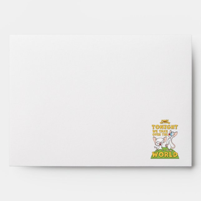 Pinky and the Brain | Take Over The World Envelope (Front)