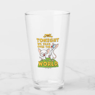 Pinky and the Brain   Take Over The World Glass