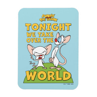 Pinky and the Brain | Take Over The World Magnet