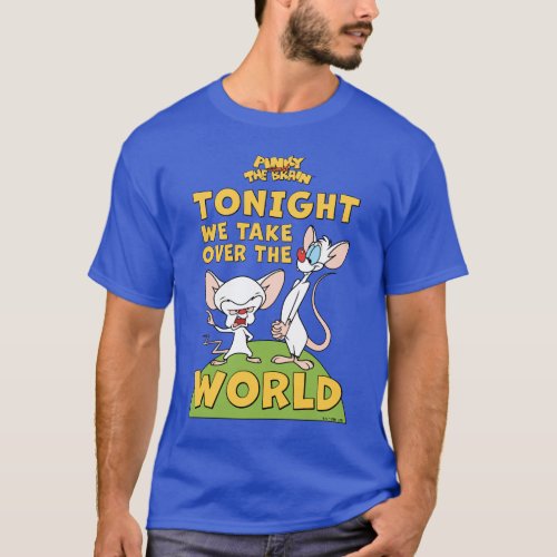 Pinky and the Brain  Take Over The World T_Shirt