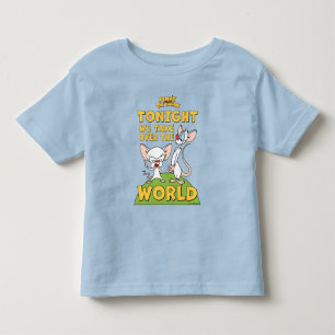 Pinky and the Brain   Take Over The World Toddler T-shirt