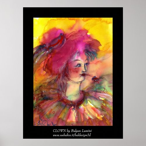 PINKY CLOWN POSTER