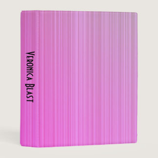 Pinky Do Wa Personal Name Mini Binder