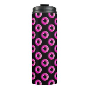 Pinky Donut with colorful sprinkles + your ideas Thermal Tumbler