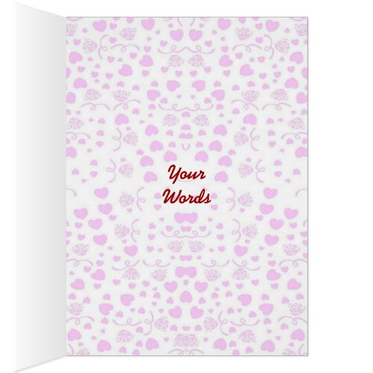 Pinky Love Card (Inside (Right))