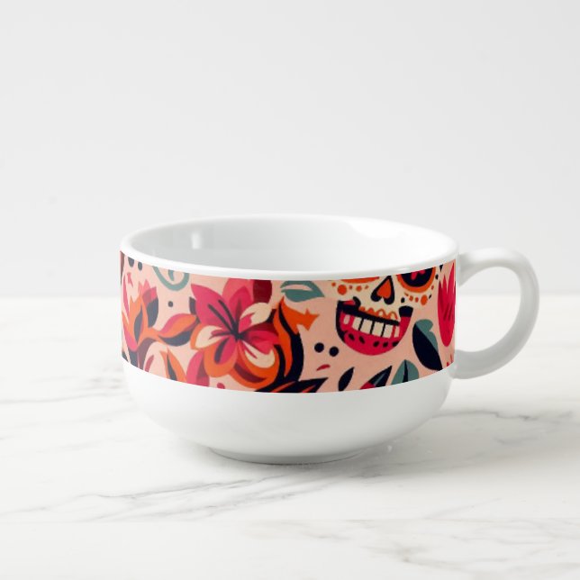 Pinky Mexican Art Mug (Left)