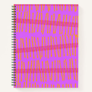 Pinky peanut notebook