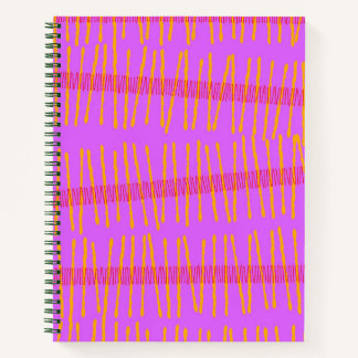 Pinky peanut notebook