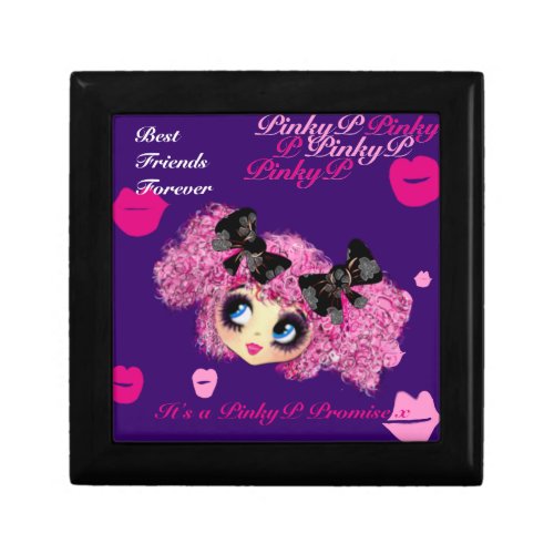 Pinky Promise Gifts for BFF with PinkyP Kawaii Jewelry Box