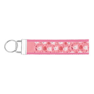 Pinky pumpkin Ghostly Surprise Wrist Keychain