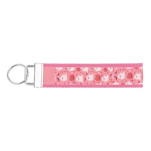 Pinky pumpkin Ghostly Surprise Wrist Keychain
