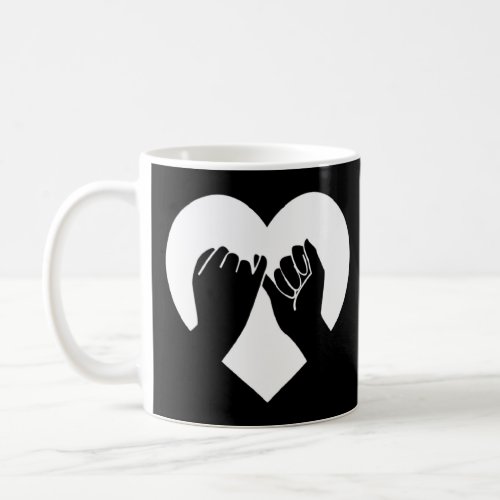 Pinky Swear Promise Cute Heart For Bffs  Coffee Mug