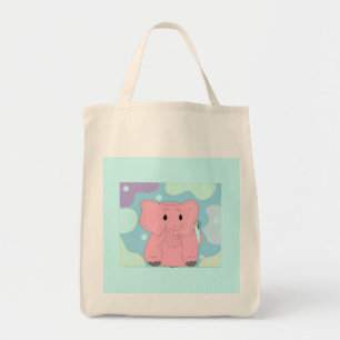 Pinky the Elephant Tote Bag