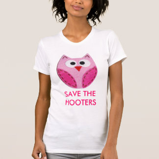 pinky-the-owl, SAVE THE HOOTERS T-Shirt