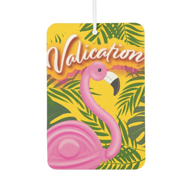 Pinky Validation Vacation  Air Freshener (Front)