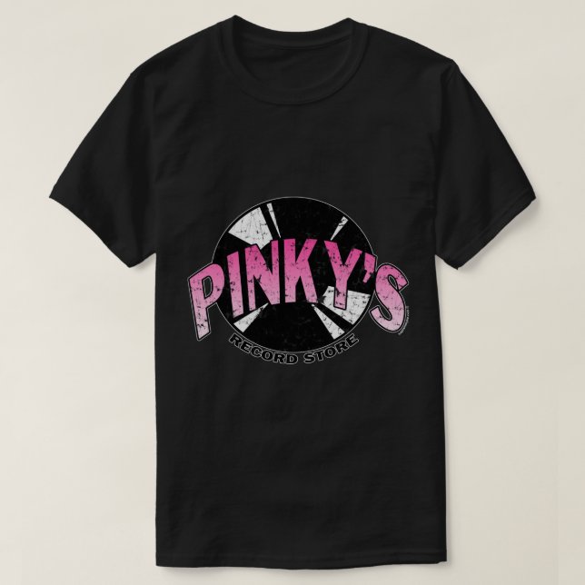 Pinkys Record Store 1 T-Shirt (Design Front)