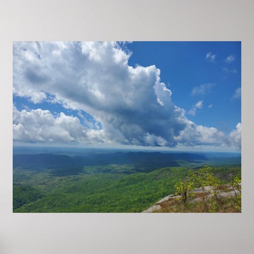 Pinnacle Mountain South Carolina Poster