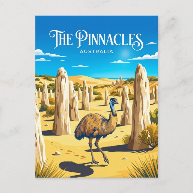 Pinnacles Desert Australia Postcard (Front)