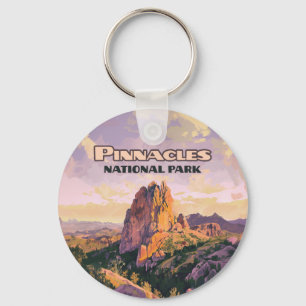 Pinnacles National Park Buttes California Keychain