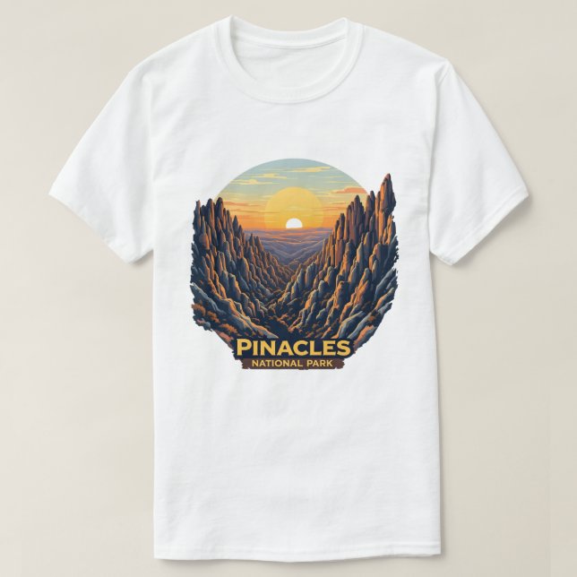 Pinnacles National Park  – California T-Shirt (Design Front)