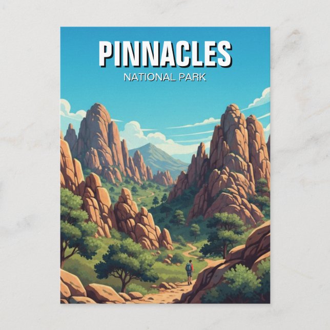 Pinnacles National Park California Travel Postcard (Front)