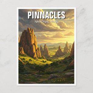 Pinnacles National Park California Travel Postcard