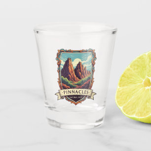 Pinnacles National Park California Travel Shot Glass