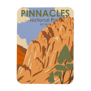 PINNACLES NATIONAL PARK 2"x3 "Photo Fridge Magnet 