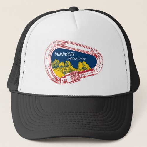 Pinnacles National Park Climbing Carabiner Trucker Hat
