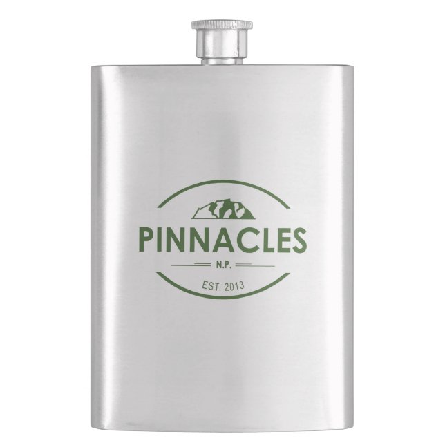 Pinnacles National Park Flask (Front)