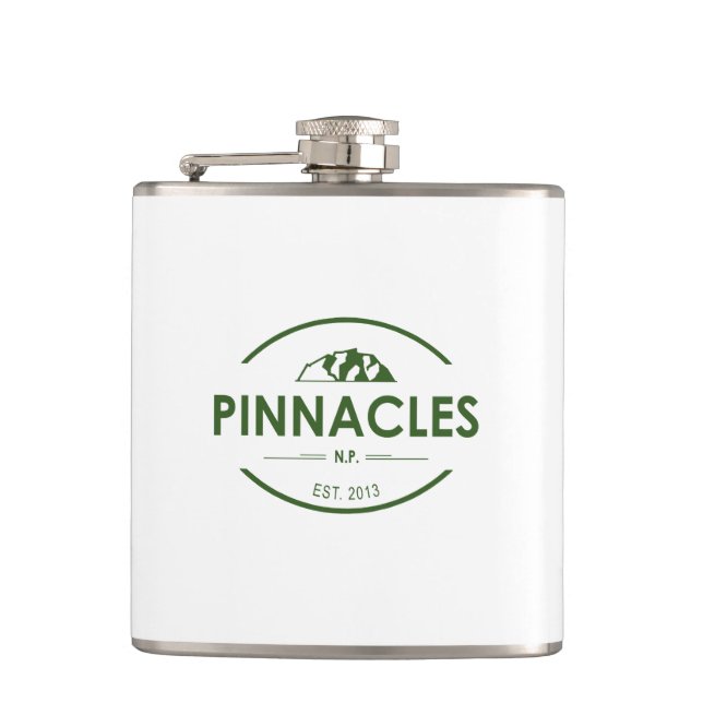 Pinnacles National Park Flask (Front)