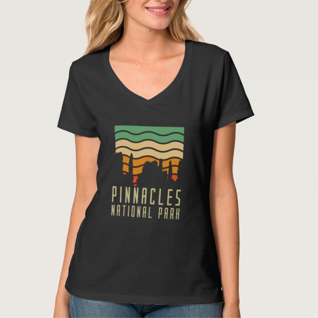 Pinnacles National Park Hiking  4 T-Shirt (Front)