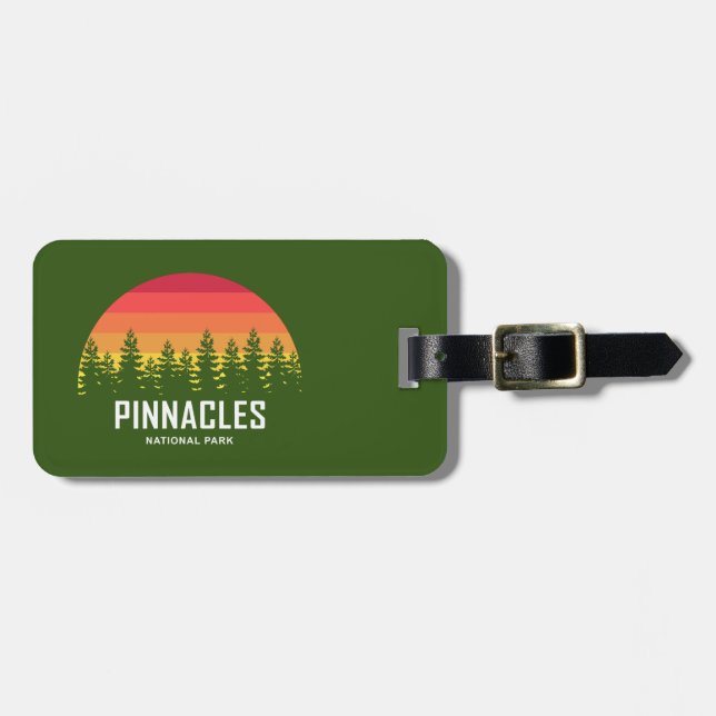 Pinnacles National Park Luggage Tag (Front Horizontal)