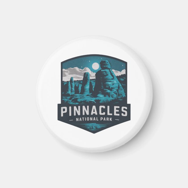 Pinnacles National Park Magical Night Magnet (Front)